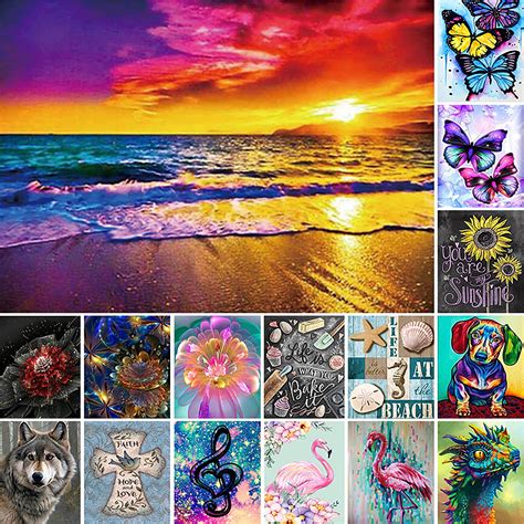 Diamond painting kit for adults - 17. From $13.98. YALKIN Waterfall Large Diamond Painting Kits for Adults (35.5 x 15.7 inch), 5D Diamond Art Full Round Drill DIY Embroidery Pictures Arts Paint by Number Kits for Home Wall Decor. 17. $ 1099. Diamond Painting Kits for Adults Kids, DIY 5D Diamond Art Paint with Round Diamonds Full Drill Cow Gem Art Painting Kit for Home Decor ... 